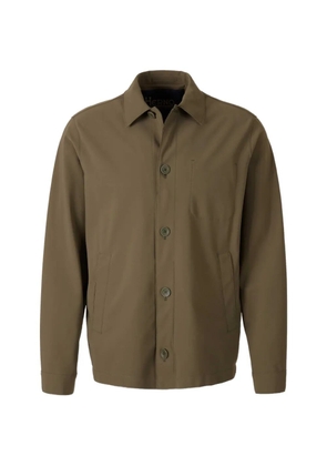 Herno button pocket shirt jacket - Green