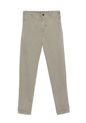 Incotex elastic-waistband trousers - Green