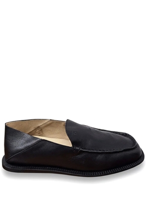 Tod's leather loafers - Black