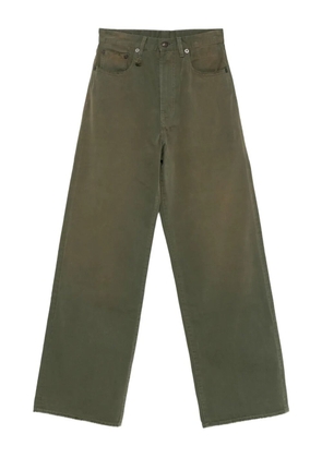 R13 five-pocket jeans - Green