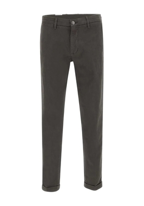 Re-Hash Re-Hash Mucha button turn-up regular trousers - Grey