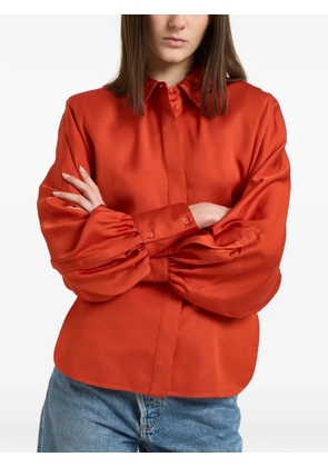 IRO balloon-sleeve shirt - Orange