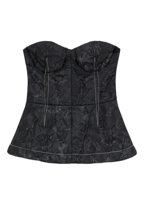 Simkhai Zander bustier top - Black