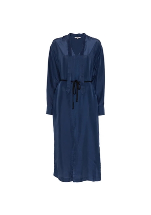 Barena V-neck midi dress - Blue