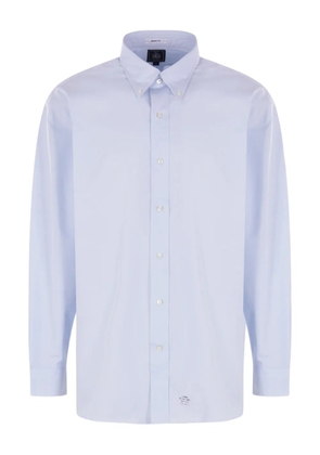 J.PRESS button-down pocket shirt - Blue