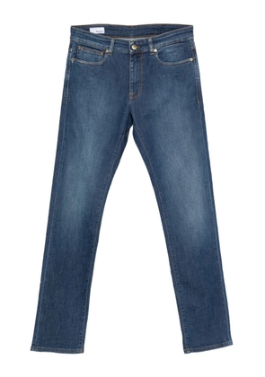 Incotex logo-patch jeans - Blue