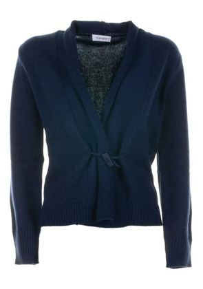 Kangra tie-detail cardigan - Blue