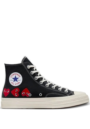 Comme des Garçons Homme x Converse Chuck 70 heart-motif high-top sneakers - Black