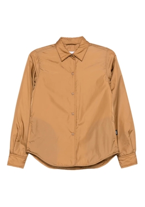ASPESI padded snap-fastening shirt - Neutrals