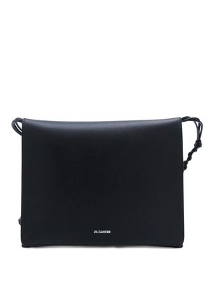 Jil Sander braided-strap shoulder bag - Black