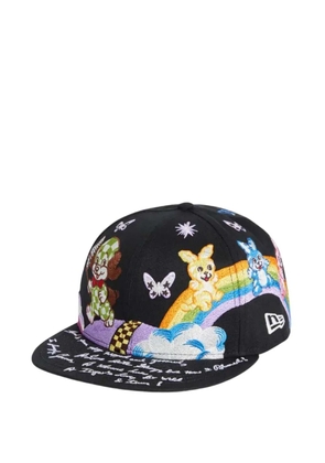 Kenzo x New Era cartoon embroidered cap - Black