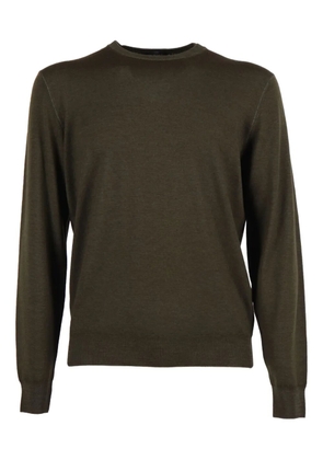Filippo De Laurentiis crew-neck long-sleeve sweater - Green