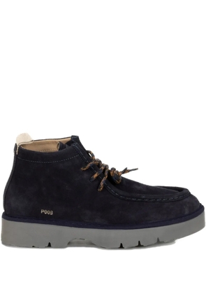 PANCHIC P009 lace-up boots - Blue