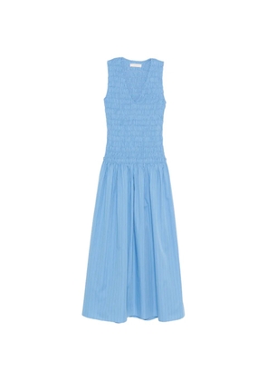 Faithfull the Brand Palomar V-neck midi dress - Blue