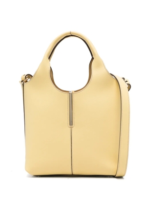 Tod's mini leather tote bag - Yellow