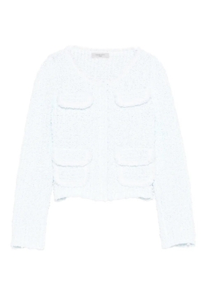 Charlott frayed jacket - Blue
