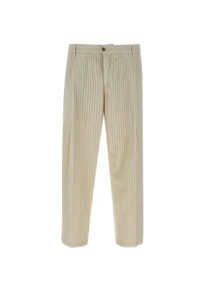 Briglia 1949 Manhattans ribbed trousers - Neutrals