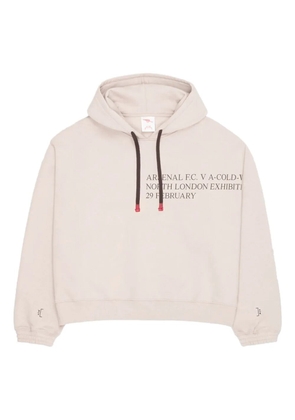 A-COLD-WALL* logo hooded sweatshirt - Neutrals