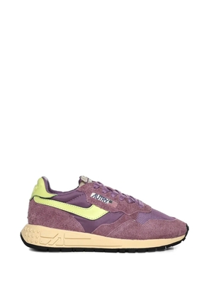 Autry mesh leather trainers - Purple