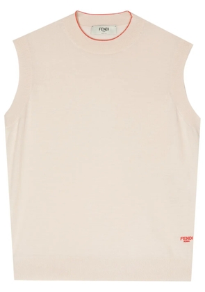 FENDI Fendi Roma wool jumper - Neutrals
