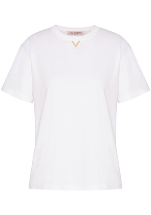 Valentino Garavani VGold cotton T-shirt - White