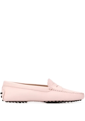 Tod's leather loafers - Pink