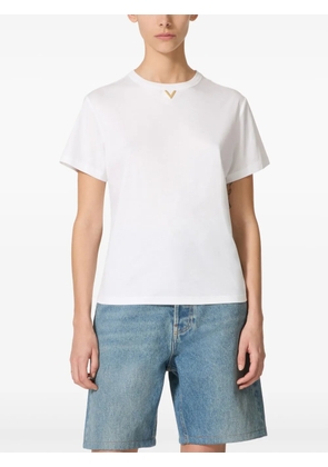 Valentino Garavani VGold cotton T-shirt - White