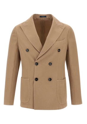 Marchesani peaked-lapels double-breasted blazer - Brown