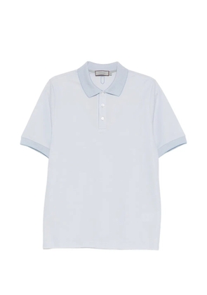 Canali short-sleeve polo shirt - Blue