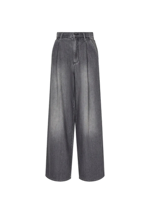 Armani Exchange pleated trousers - Grey