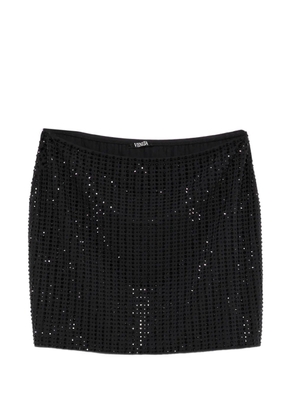 VENUJA crystal mini skirt - Black