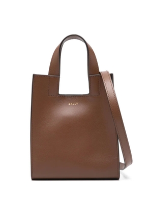Bally Easy Bally logo-detail tote bag - Brown