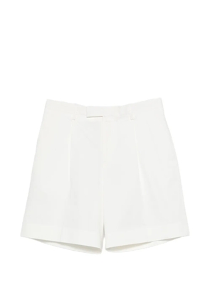 Lardini Aramis pleated shorts - White