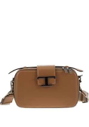 Tod's logo-detail camera bag - Brown