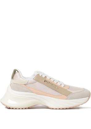 PINKO Ariel lace-up sneakers - Neutrals