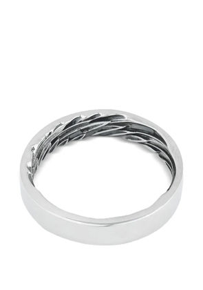 Mates textured ring - Silver