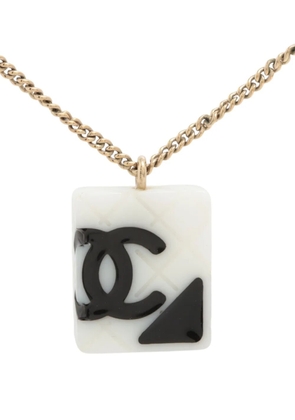 CHANEL Pre-Owned 2005 Cambon Line CC mark necklace - Gold
