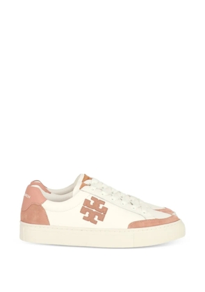 Tory Burch logo-detail sneakers - White