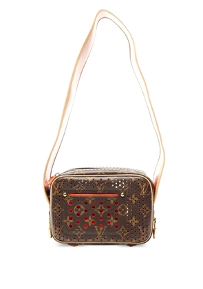 Louis Vuitton Pre-Owned 2006 mini Monogram Perfo Trocadero shoulder bag - Brown