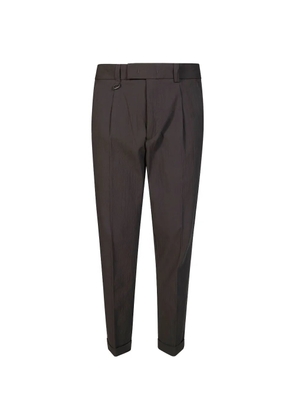 Paolo Pecora pleated trousers - Brown
