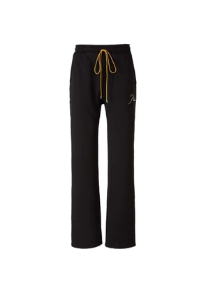 RHUDE logo-detail track pants - Black