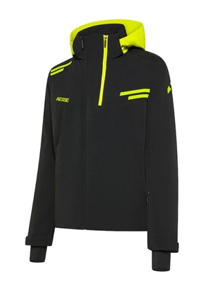 AESSE Saturn zip-fastening hooded jacket - Black