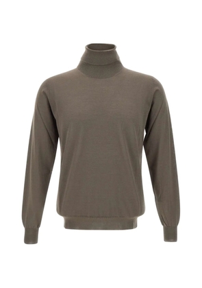 Filippo De Laurentiis turtleneck slim-fit sweater - Brown