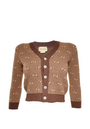 Gucci Pre-Owned 2021 button-up cardigan - Brown