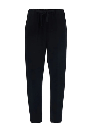 Semicouture drawstring-waist trousers - Black