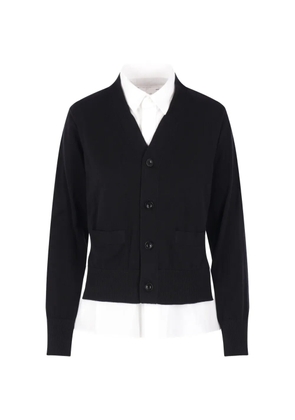 sacai butto-fastening shirt - White