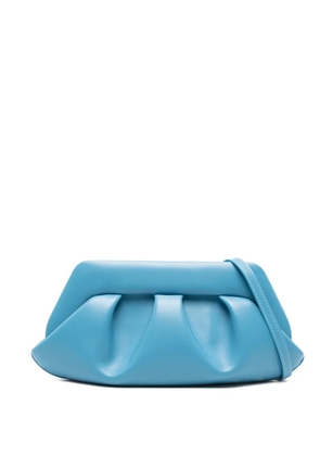 Themoirè Bios gathered clutch bag - Blue