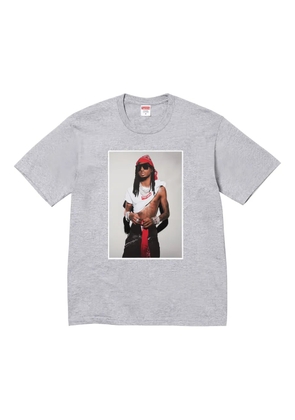 Supreme Playboi Carti graphic ptint T-Shirt - Grey