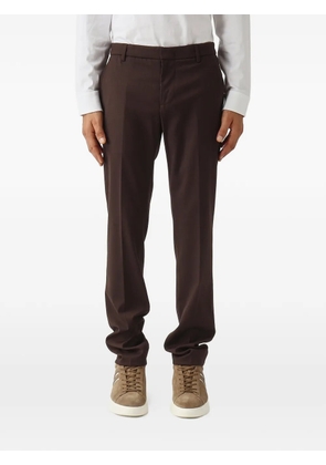 DONDUP cotton trousers - Brown