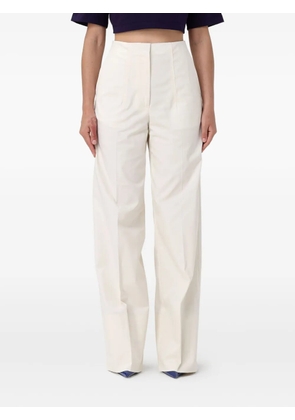 MSGM prassed-crease trousers - Neutrals